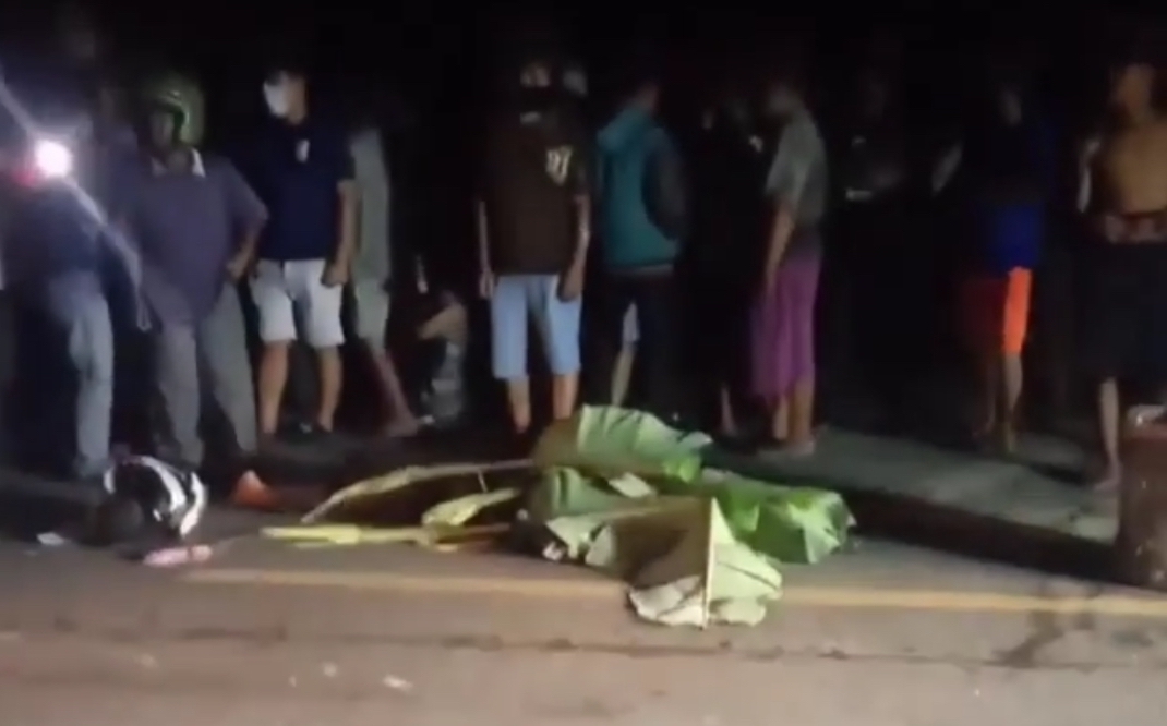 Korban Tabrak Lari, Pengendara Kharisma Meninggal Ditempat