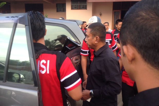 Ketua Ormas di Sidimpuan Ditangkap Polisi Bersenjata Lengkap