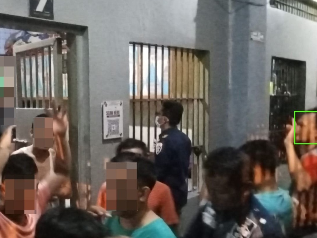 Lapas Bangkinang Gelar Razia Malam Hari Bersama TNI-Polri