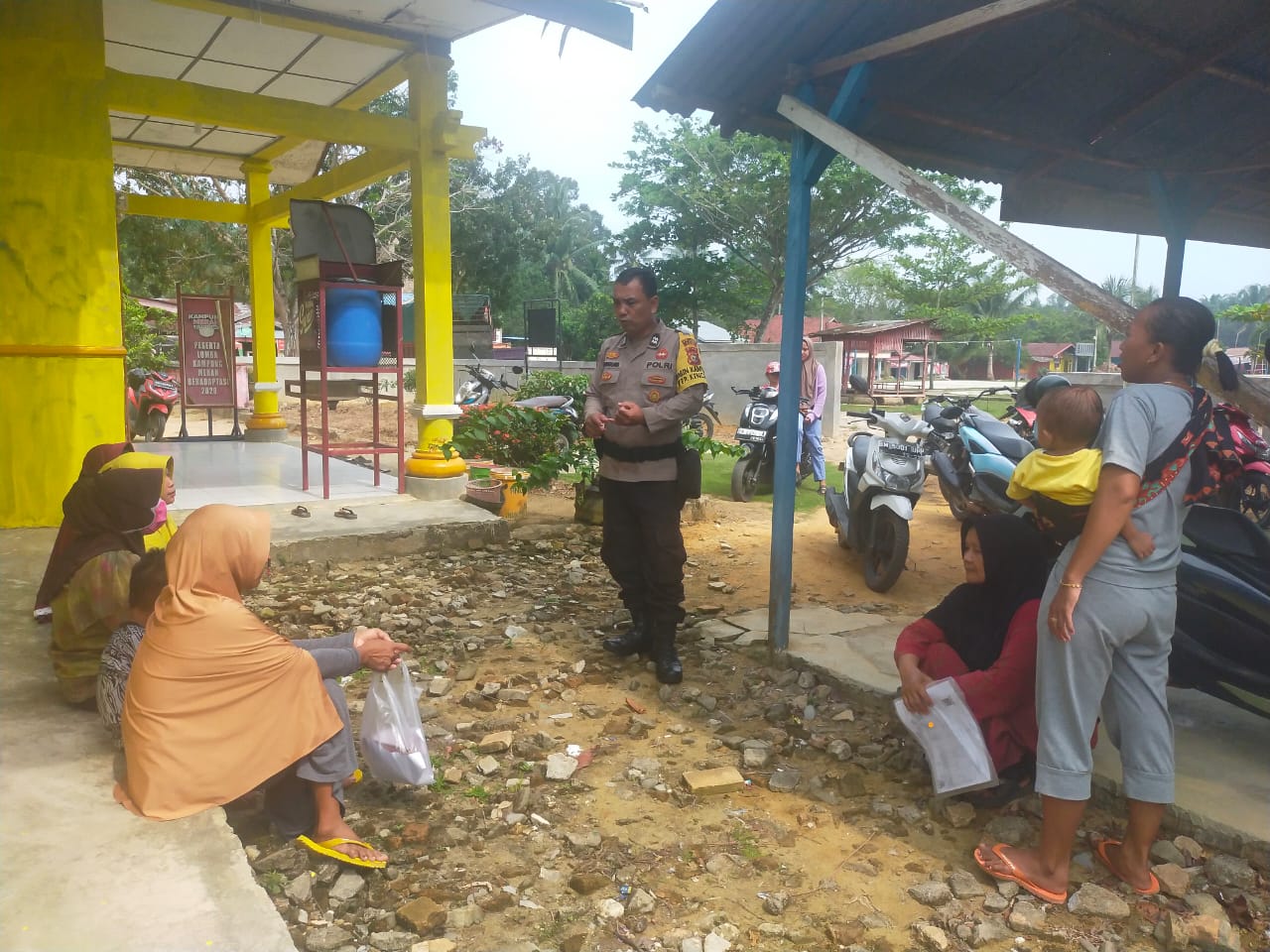 Polsek Bangko Pusako Laksanakan Cooling System untuk Sukseskan Pilkada Damai 2024