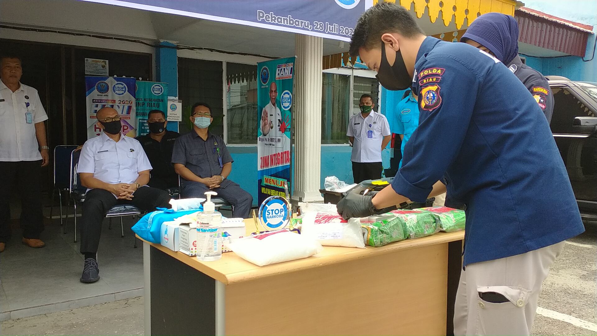 BNNP Riau Kantongi Identitas Penyuplai Sabu Dari Malaysia