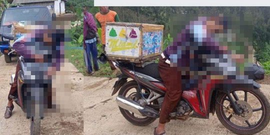 Ada Fakta Mengejutkan Pedagang Es Meregang Nyawa di Atas Motornya