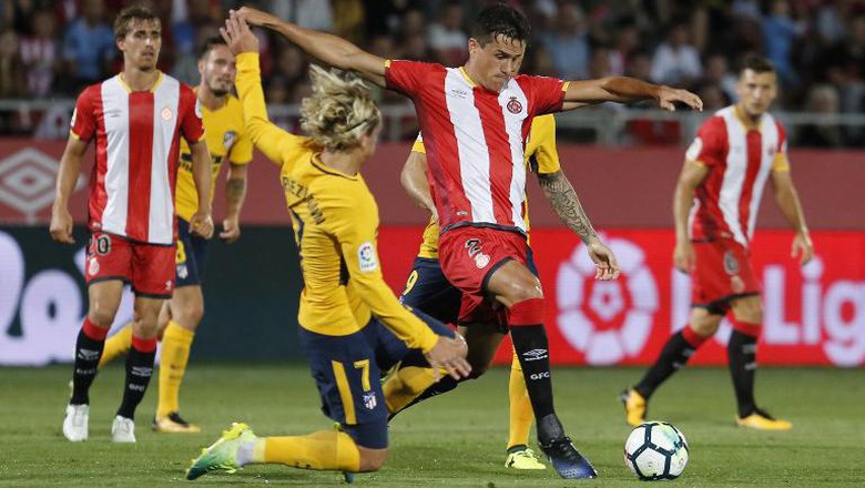 Griezmann Dikartu Merah, Atletico Imbangi Klub Promosi La Liga