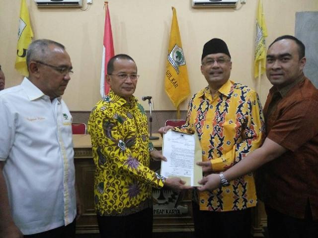 Golkar Riau Deklarasikan Ramli-Irvan Untuk Pekanbaru, Aziz-Catur di Kampar
