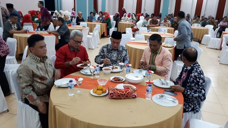 Wakil Bupati Hadiri Pisah Sambut Kapolres Meranti