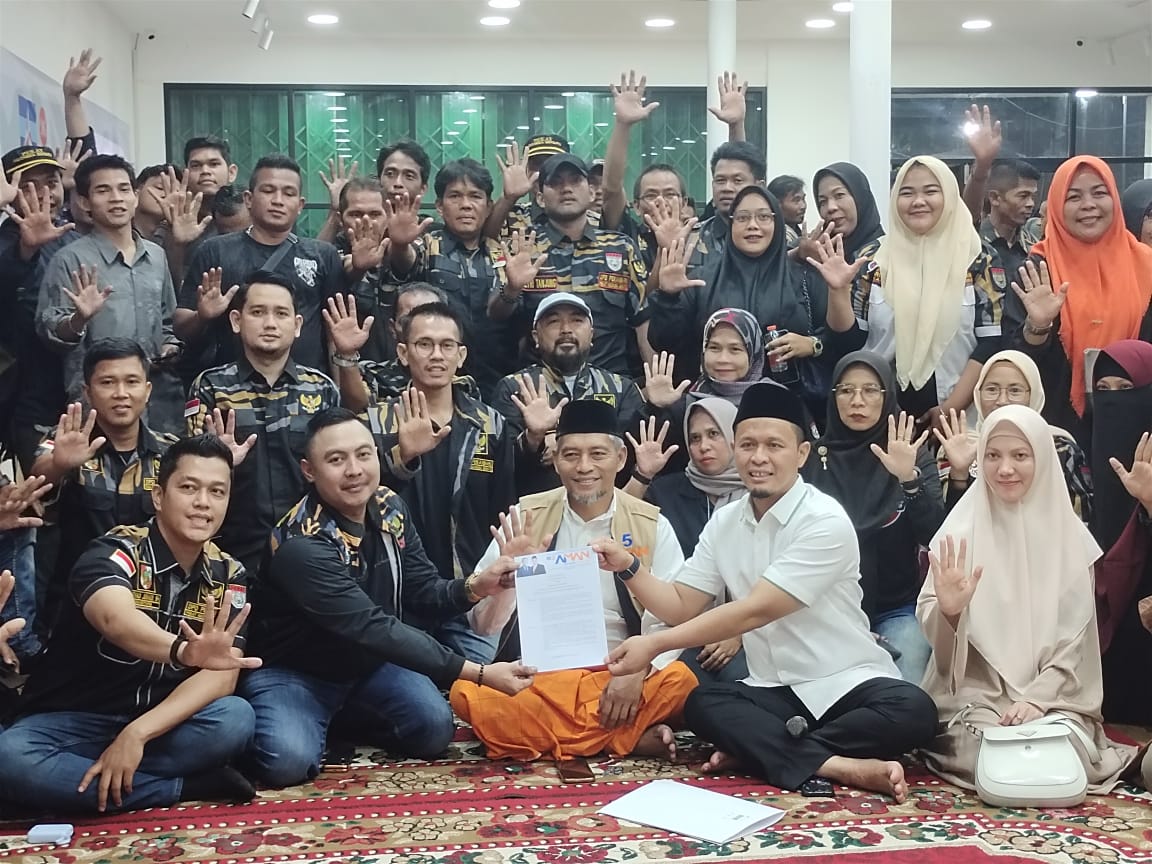 PEKAT IB Deklarasikan Dukungan untuk Pasangan AMAn, Fokus pada Aspirasi Anak Muda