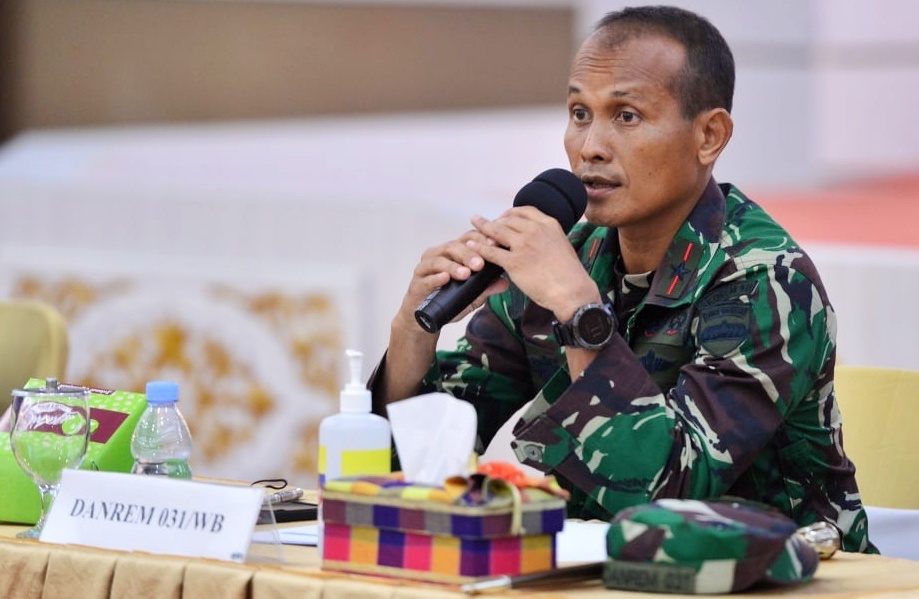 Danrem 031 Wirabima, Kapolda, Danlanal dan Danlanud Siap Jadi Orang Pertama Disuntik Vaksin Covid-19 di Riau