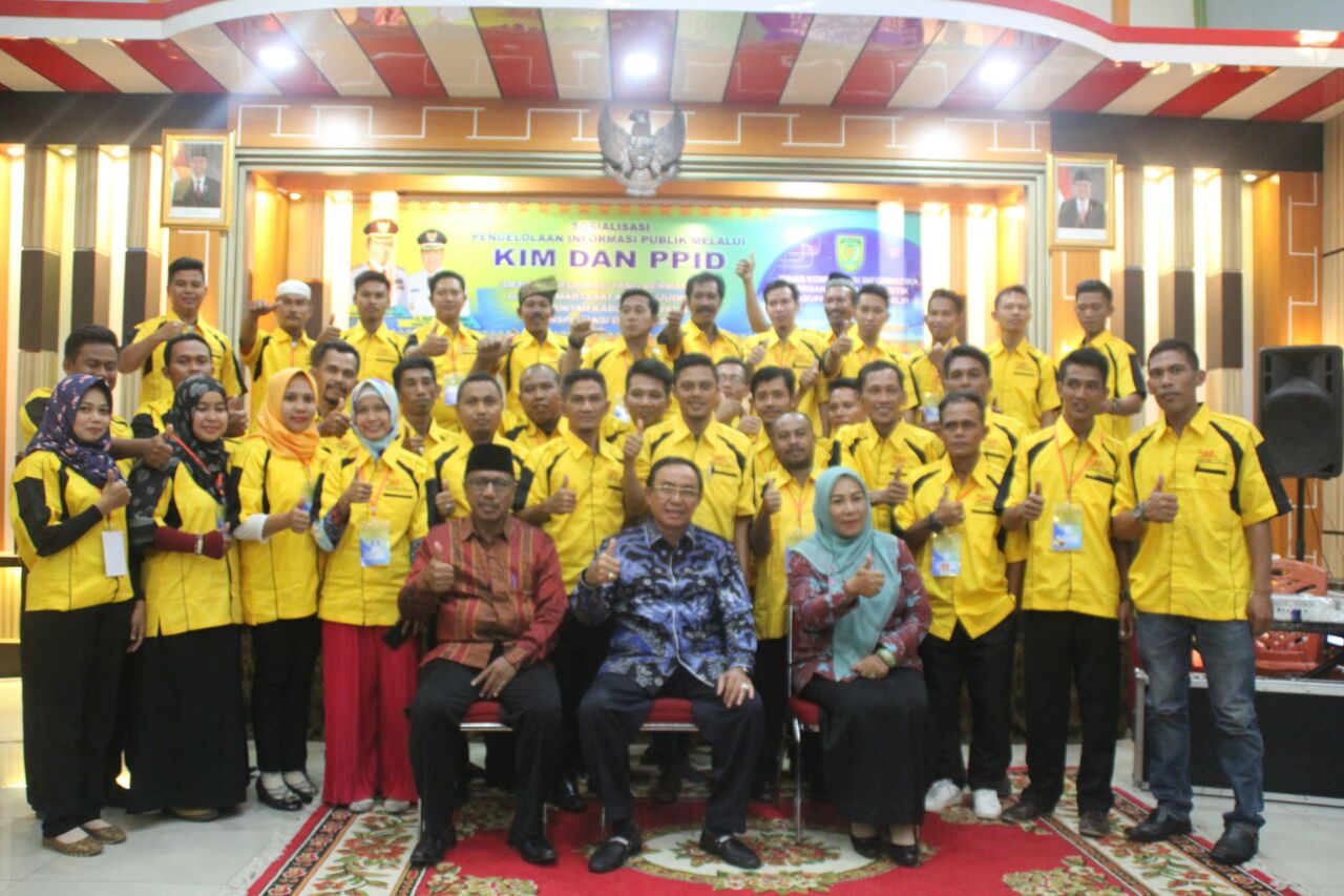 Bupati Inhil Kukuhkan KIM, 40 Kelompok Akan Disebar di Keseluruh Kawasan Perdesaan