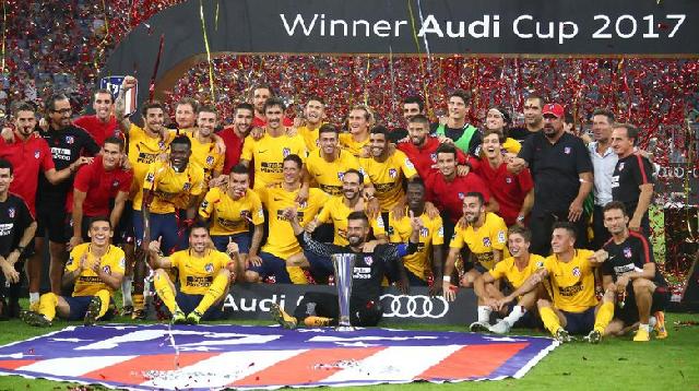 Kalahkan Liverpool, Atletico Juara Audi Cup
