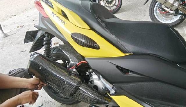 Aksesori Karbon, 'Obat Ganteng' Yamaha XMAX