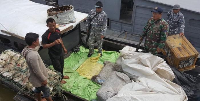 50 Bal Pakaian Bekas dari Malaysia Gagal Diseludupkan ke Tanjungbalai