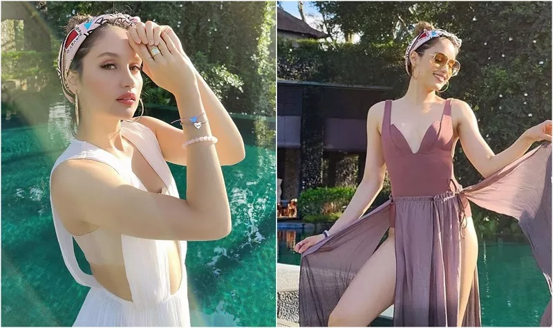 Cantiknya Cinta Laura Pakai Swimsuit