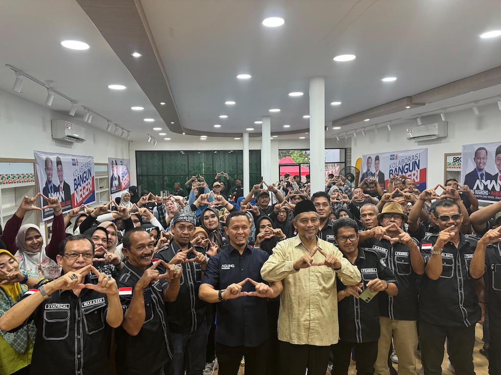 Ratusan Relawan Garda AMAn Deklarasi Dukung Agung Nugroho - Markarius Anwar