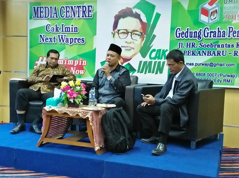 Diskusi Menakar Peluang Cak Imin di Pilpres 2019 Mendatang