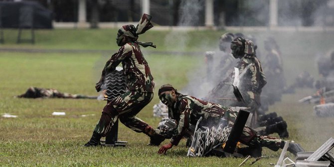 Kopassus Diterjunkan Dalam Penggerebekan Teroris di Sejumlah Daerah