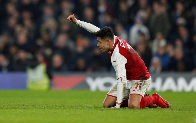 Alexis Sanchez Tampil saat Man United Hadapi Burnley
