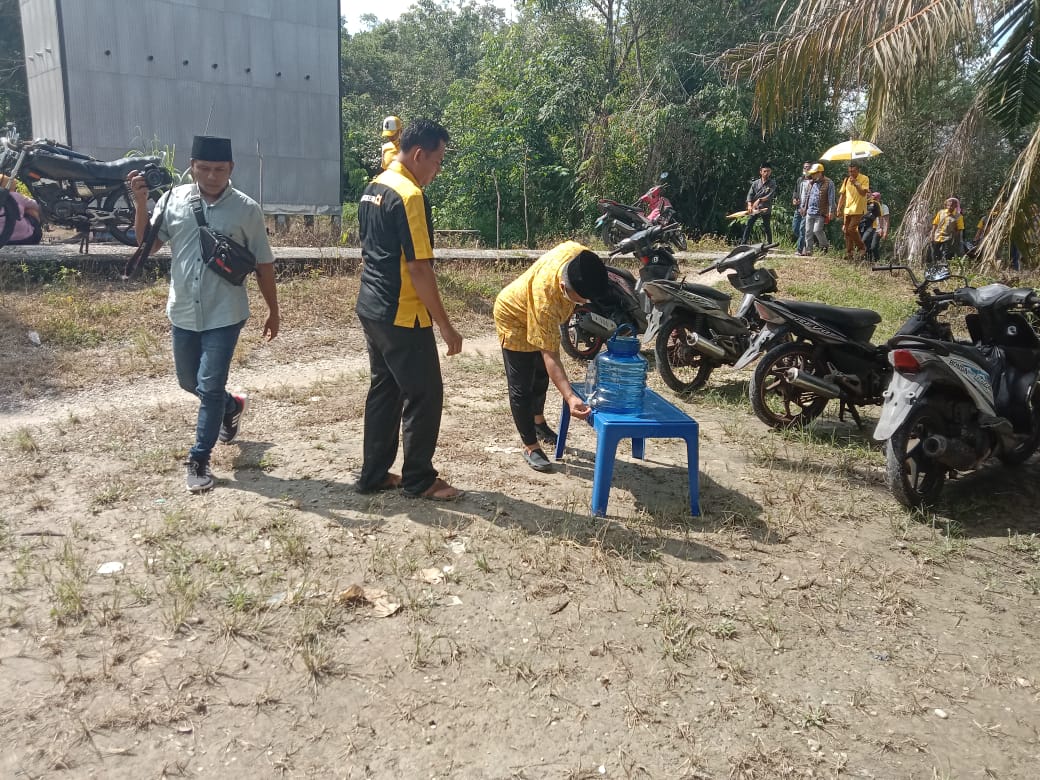 Polsek Teluk Meranti Periksa Kesiapan Prokes Ditempat Kampanye