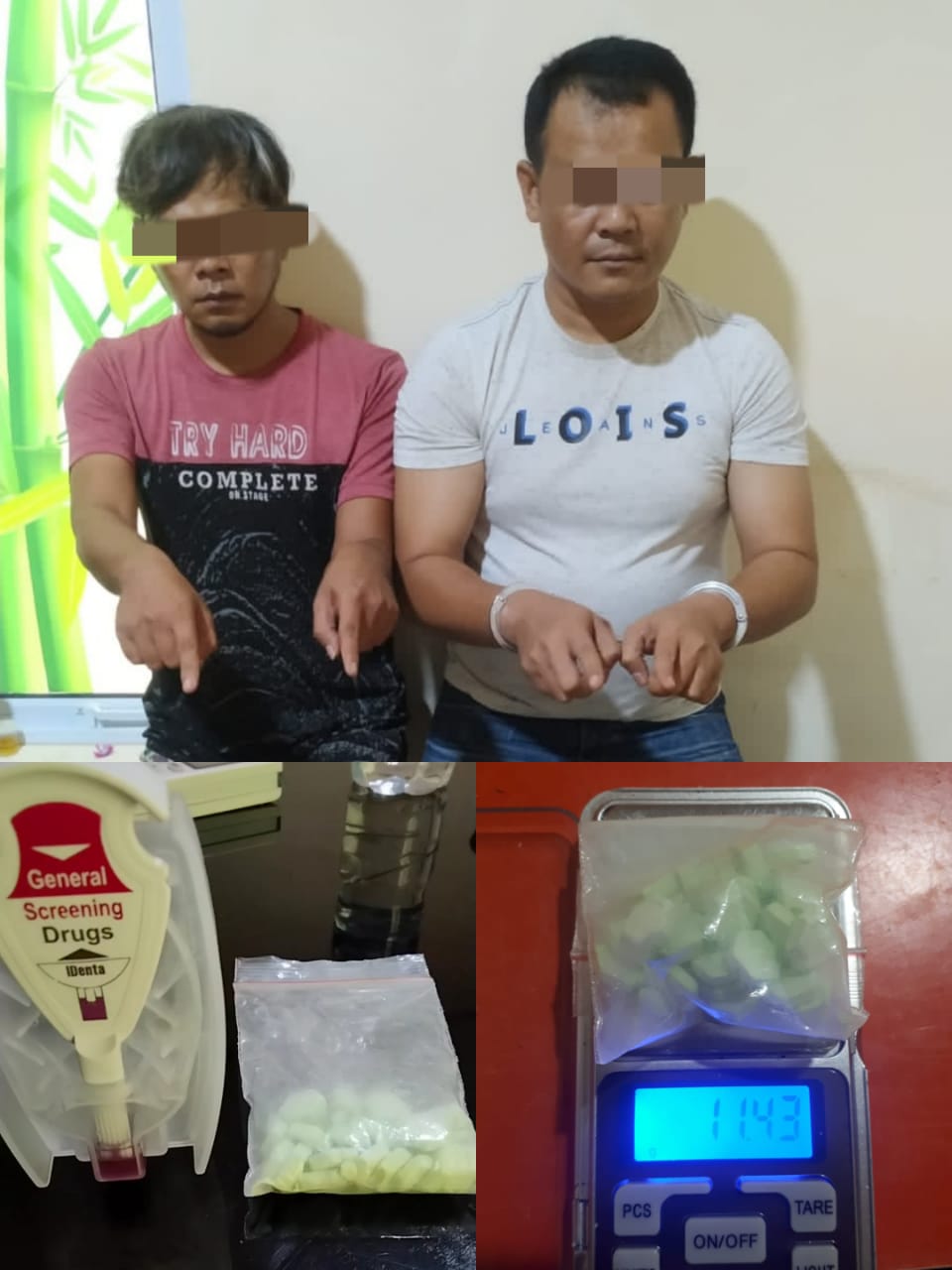 Dapat Laporan Masyarakat, Polisi Amankan 28 Butir Ekstasi dari 2 Pemuda Kampar