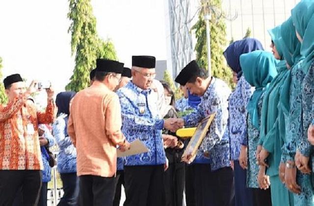 Upacara bulan K3 2017, ini pesan Menteri Hanif