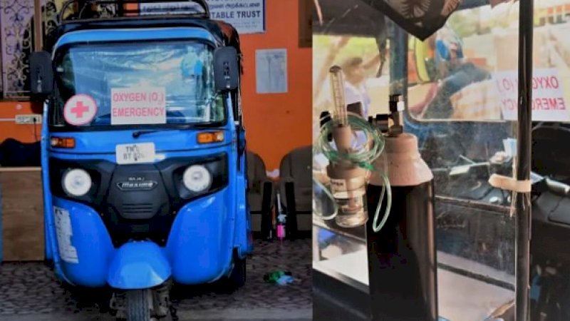 Ibunya Meninggal karena Covid, Wanita Ini Balas dengan Oksigen Gratis