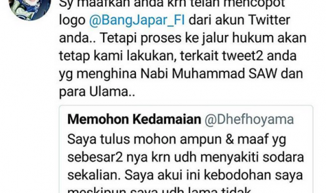 Penghina Nabi Muhammad Diminta Serahkan Diri ke Polisi