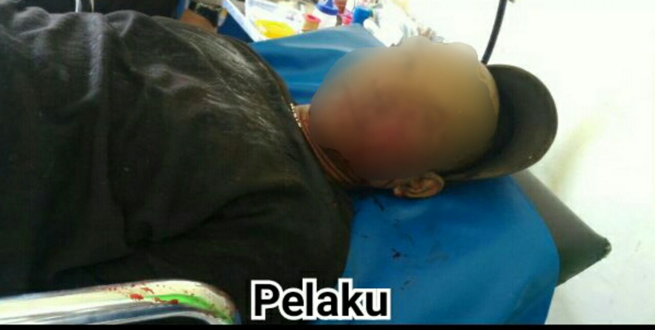 Bersenjata Pisau Dapur, Pria di Tembilahan Ini Mengamuk dan Tikam Warga