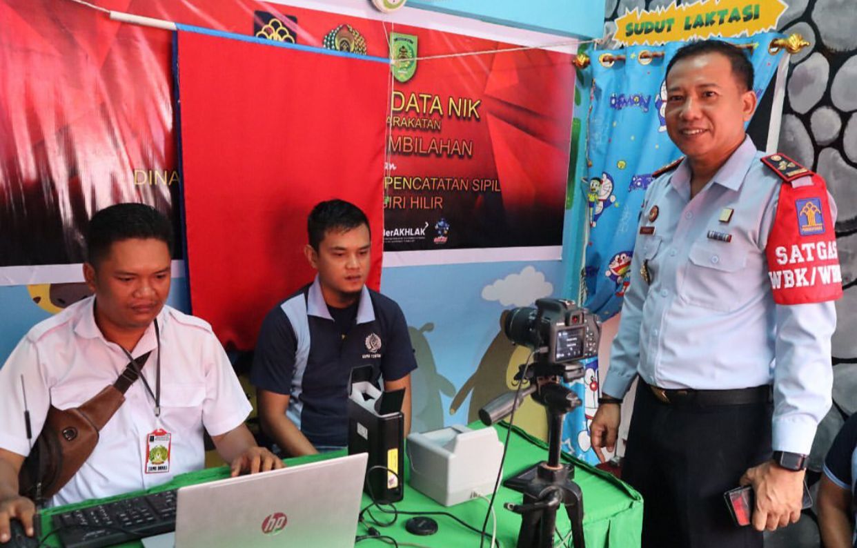 Napi di Riau Rekam Data KTP Agar Bisa Ikut Coblos Pada Pemilu 2024