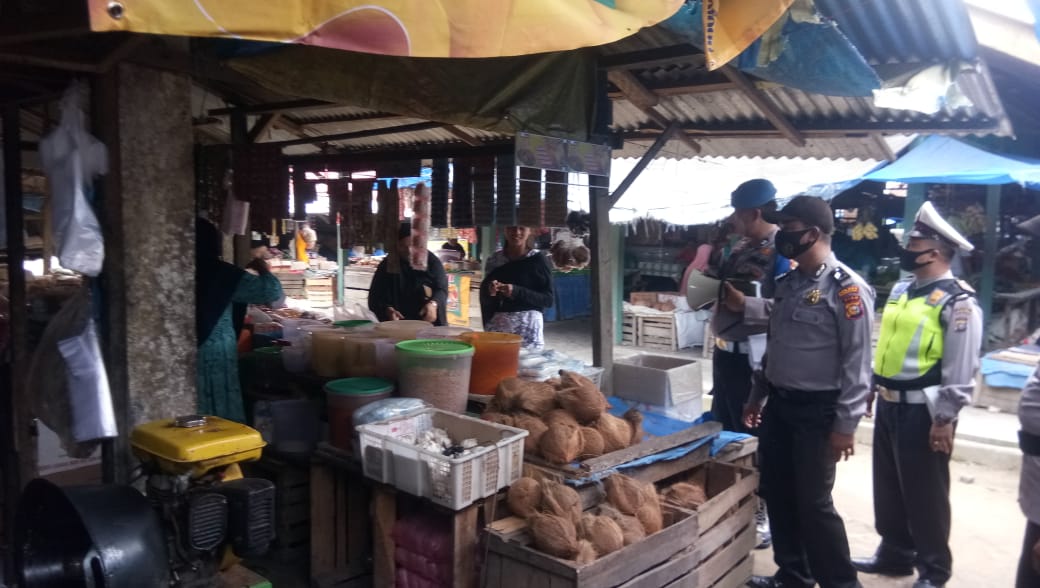 Polsek Pangkalan Kuras Gencar Lakukan Yustisi