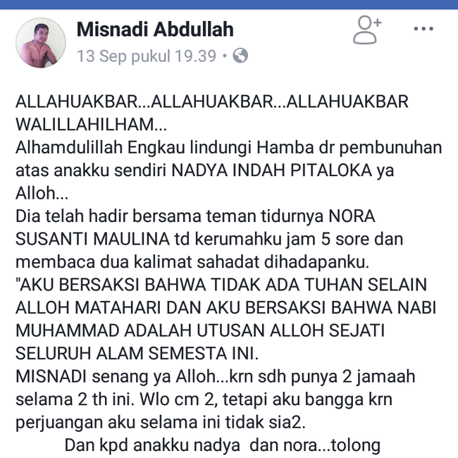 Penyebar Ajaran Menyembah Matahari Yang Viral di Medsos Ternyata DPO Polisi