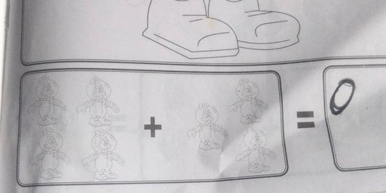 Netizen kira adiknya bodoh karena jawab soal '4 3=0, ternyata malah jenius, begini alasannya