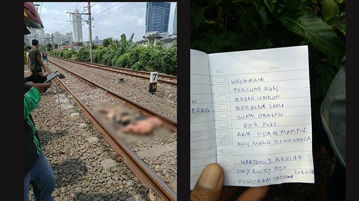 Malu Istri Selingkuh, Pria Ini Memilih Bunuh Diri, Ini Pesan yang Ditinggalkan