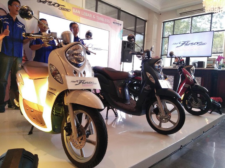 Yamaha Luncurkan Fino Baru, Pakai Ban Lebar Tipe Tubeless