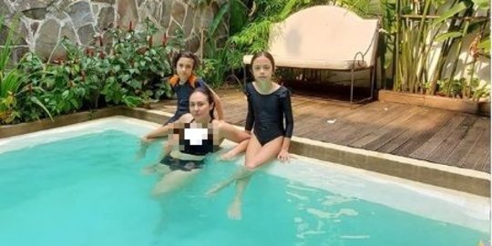 Huh! Wulan Guritno Unggah Foto Berenang, Netizen Gagal Fokus: Mamah Muda