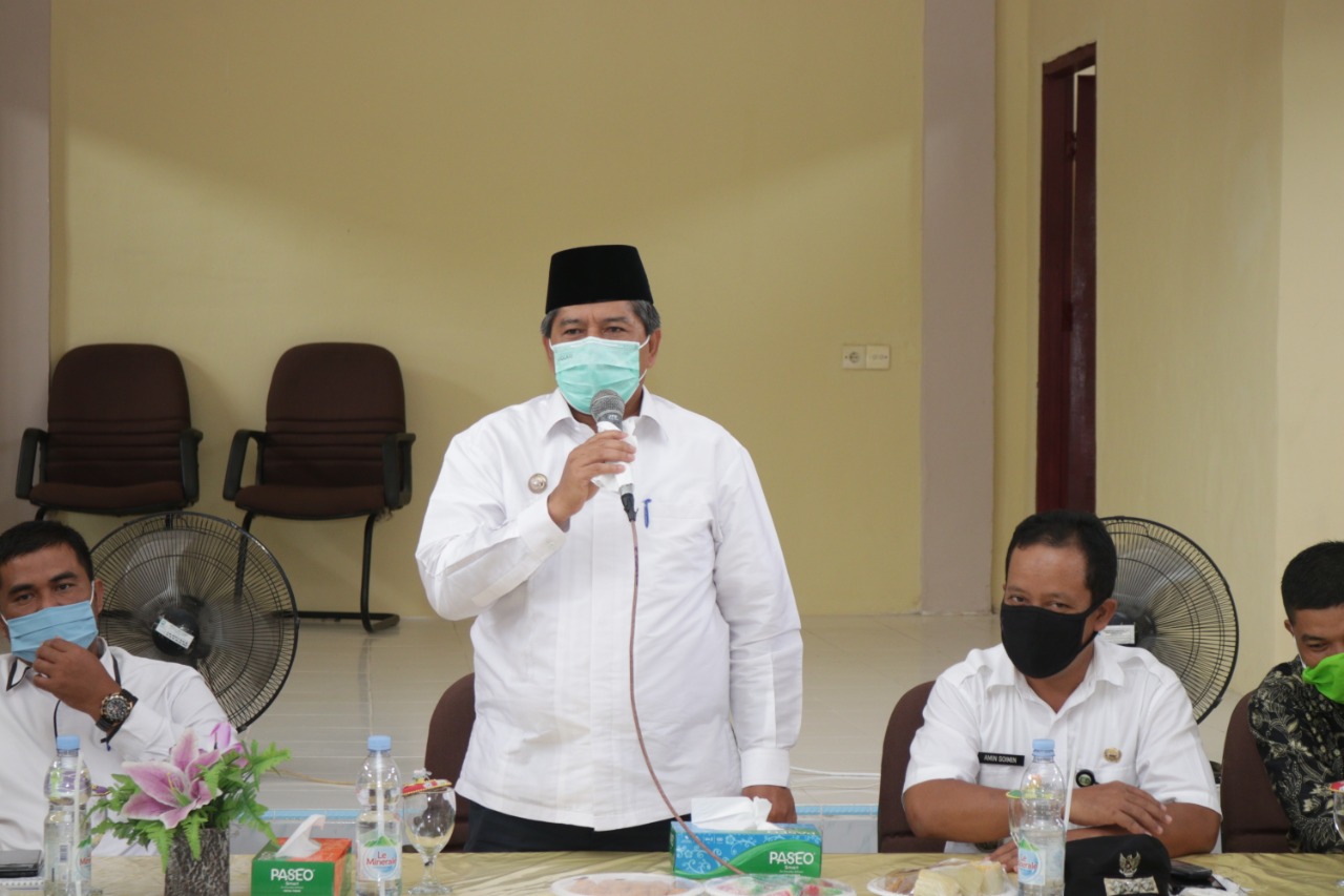 Dukung Ketahanan Pangan di Tengah Pandemi COVID-19, Bupati Siak Ajak Petani Bungaraya Manfaatkan KUR