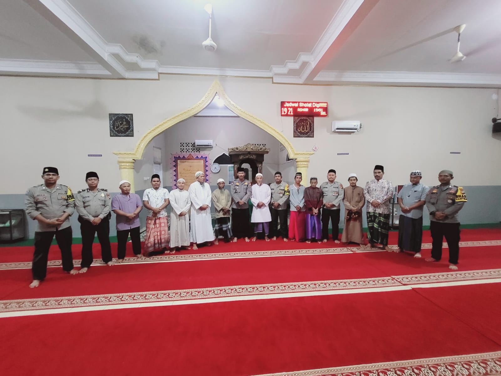 Polsek Medang Kampai Ajak Masyarakat Ciptakan Pemilu Damai 2024