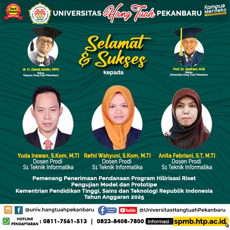 Dosen UHT Pekanbaru Raih Pendanaan Bergengsi dari Kementerian untuk Program Hilirisasi Riset