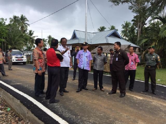 Usai Musrenbang, Mursini Tinjau Jembatan Pangean