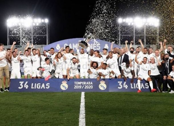 Tepuk Tangan! Real Madrid Juara Liga Spanyol