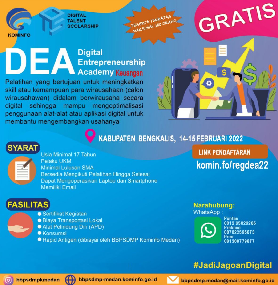 UKM Bengkalis Yang Ingin Berwirausaha Silahkan Daftar Disini..