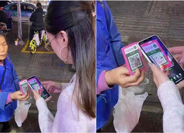 Luar Biasa! Pengemis di China Pakai Transaksi Digital
