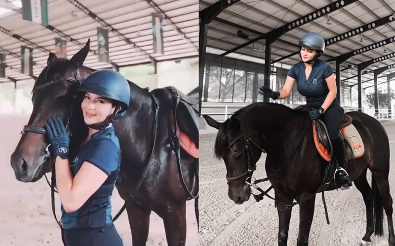 Potret Siva Aprilia Elus Kuda Bikin Cowok Auto 'Jinak'