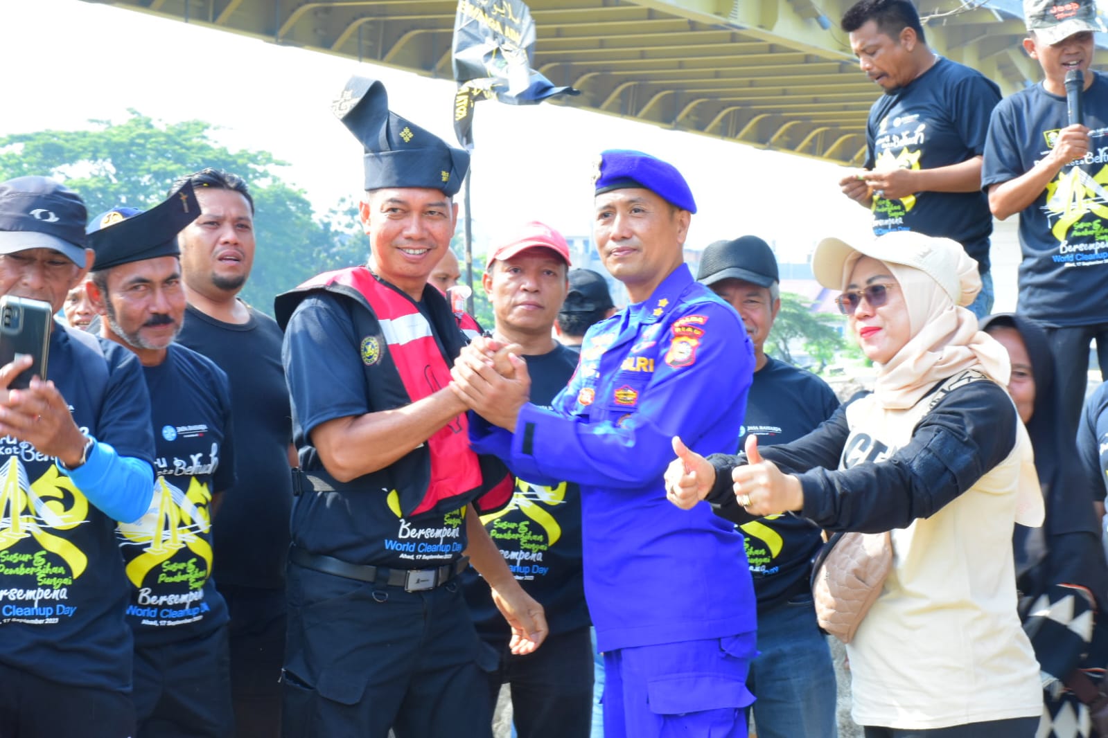 Peringati Hari World Cleanup Cup, LAMR Pekanbaru Gelar Aksi 'Susur dan Pembersihan Sungai'