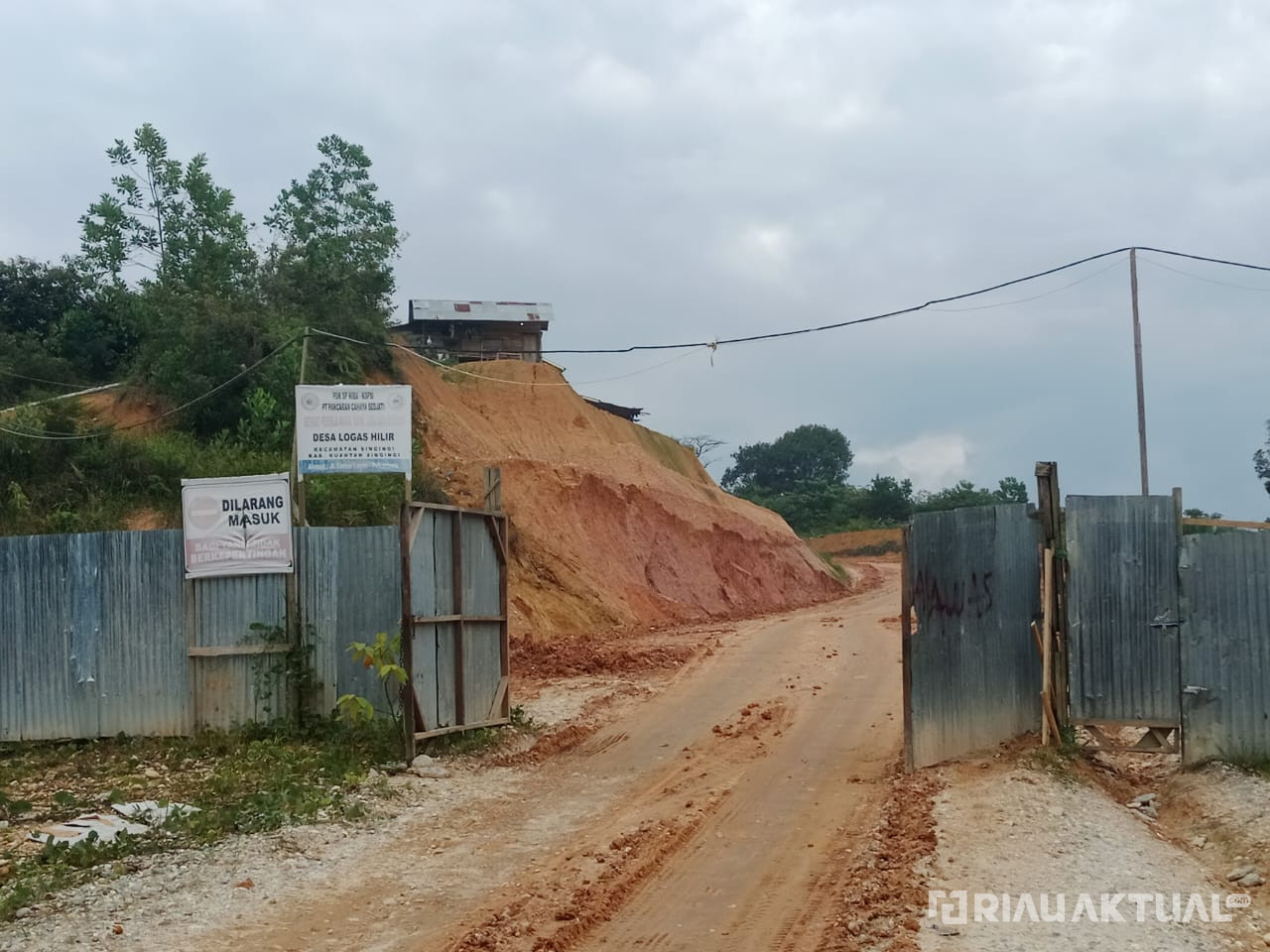 Pembangunan Pabrik PKS PT PCS di Logas Hilir Kuansing Tuai Pro dan Kontra