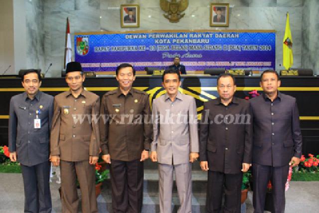 APBD Kota Pekanbaru TA 2015 Disahkan Rp3,324 Triliun  