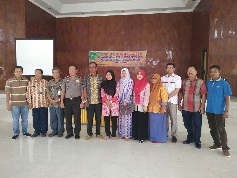 DLHK Riau, Sosialisasikan Tentang Bahaya Dampak PETI ke Masyarakat Kuansing