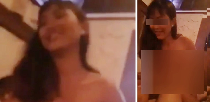 Pemeran Video Pesta Seks 1 Cewek 3 Cowok Diduga Model