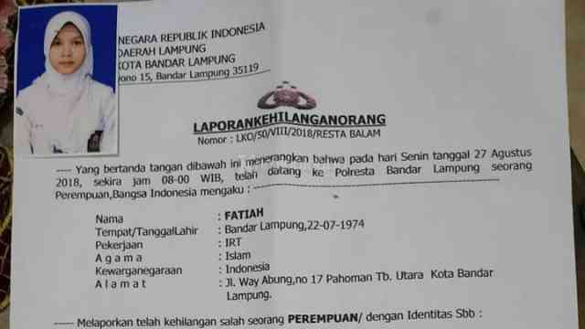 Gadis Cantik Berhijab ini Hilang, Telepon Tak Dijawab