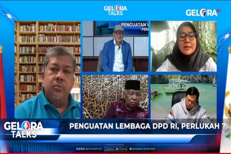 Bukan Sekedar Simbolik, Partai Gelora Dorong DPD RI Miliki Kewenangan Setara DPR