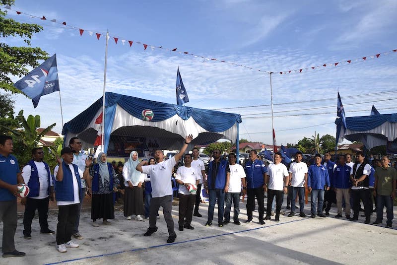 Demokrat Pekanbaru Semarakkan HUT ke-24 dengan Turnamen Voli