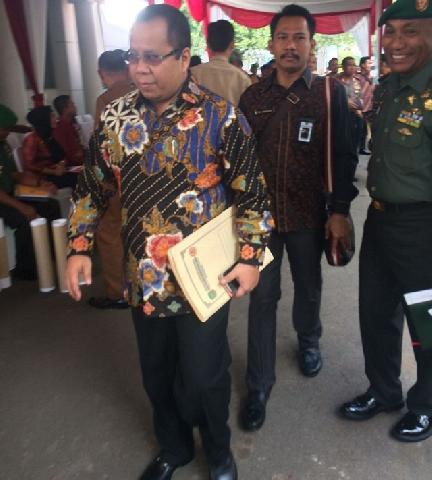 Cegah Karlahut 2017, Bupati Meranti Ikuti Rakornas di Istana Negara